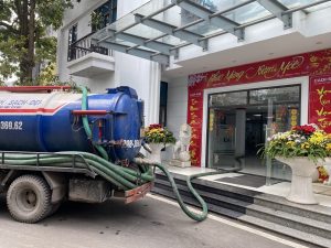 Hút bể phốt tại phường Nguyễn trãi quận Hà Đông – Urenco Hà Nội