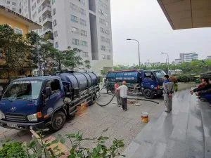 Hút bể phốt tại phường Quang Trung quận Hà Đông Hà Nội Urenco