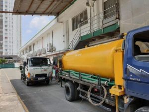 Dịch vụ hút bể phốt trọn gói cho chung cư