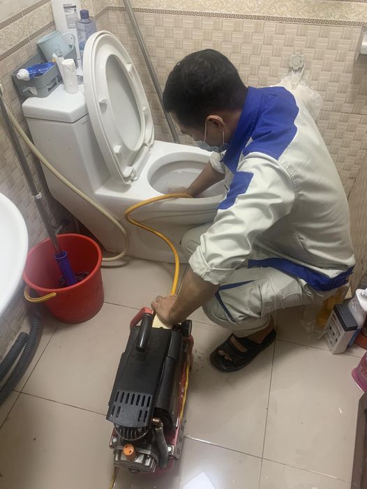 Thông tắc cống tại phường Phú Lãm quận Hà Đông